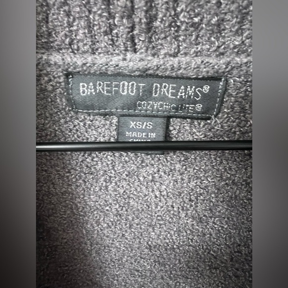 Barefoot Dreams Gray CozyChic Lite Circle Cardigan - Picture 2 of 4